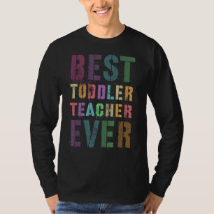 Camiseta Melhor Professora De Bebê Alguma Vez Obrigado Olá