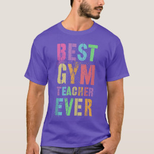 Camiseta Melhor Professora De Ginástica Engraçado