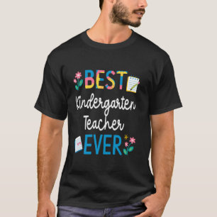 Camiseta Melhor Professora de Jardim de Infância de Sempre