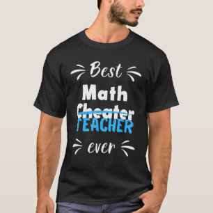 Camiseta Melhor Professora de Matemática