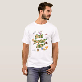 Camiseta Melhor Professora De Sempre, De Volta À Escola