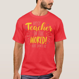 Camiseta Melhor Professora Do Mundo