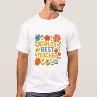 Camiseta Melhor Professora do Mundo