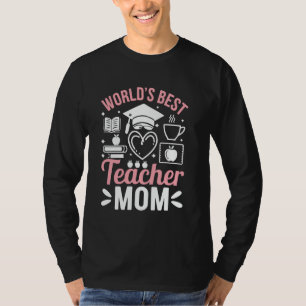 Camiseta Melhor Professora do Mundo Mãe