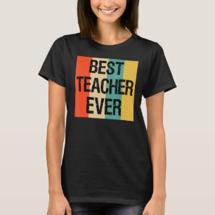 Camiseta Melhor Professora Do Mundo Para Professores De Est