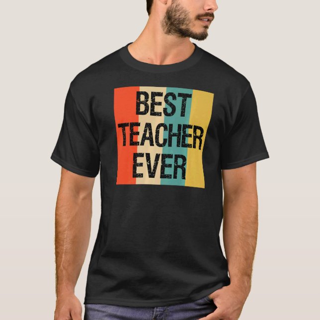 Camiseta Melhor Professora Do Mundo Para Professores De Est (Frente)