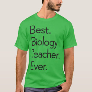 Camiseta Melhor Professora Em Biologia Dia 16