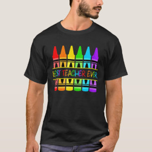 Camiseta Melhor Professora Já Conquistou Orgulho do Arco-Ír