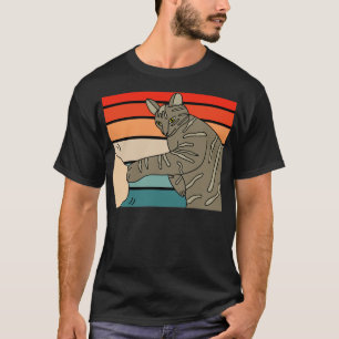 Camiseta Melhor Proprietário De Cat Retroativo De Todo O Te