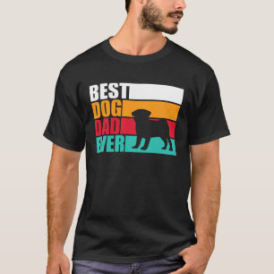 Camiseta Melhor pug de pai de cachorro de todos os tempos p