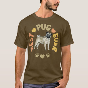 Camiseta Melhor Pug Nunca
