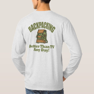 Camiseta Melhor que a TV - Backpack