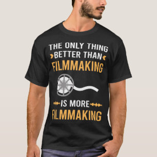 Camiseta Melhor Que Realização de Filmes Realizador de Film