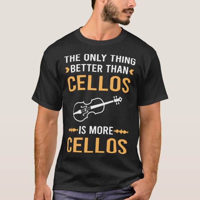 Camiseta Melhor Que Violoncelista (Frente)
