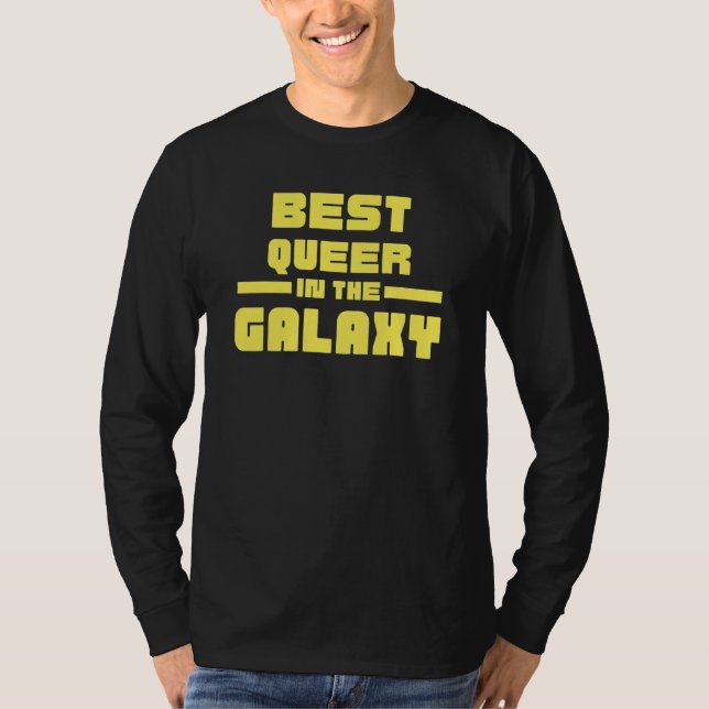 Camiseta Melhor Queer da Galáxia (Frente)