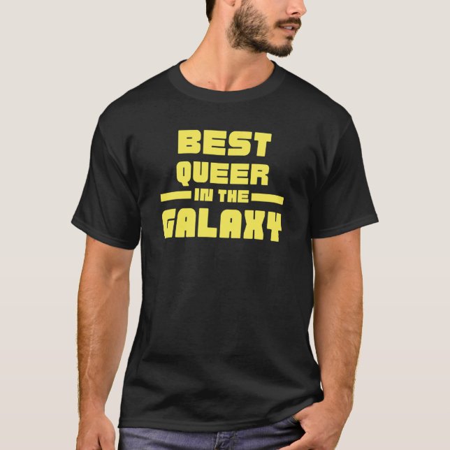 Camiseta Melhor Queer da Galáxia (Frente)