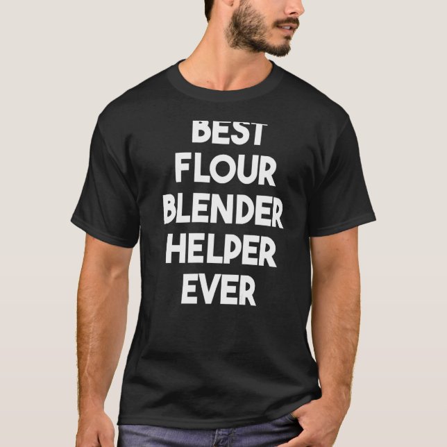 Camiseta Melhor Remodelador de Flores Nunca (Frente)