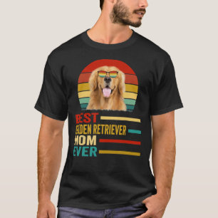 Camiseta Melhor Retrô De Ouro Da Mãe De Nunca