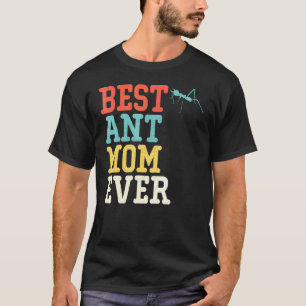 Camiseta Melhor Retrô De Vintage Da Mãe Da Formiga