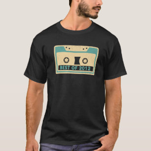 Camiseta Melhor Retrô De Vintage Do Jogador De Fita Casset