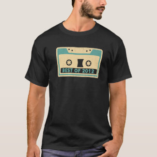 Camiseta Melhor Retrô De Vintage Do Jogador De Fita Cassete