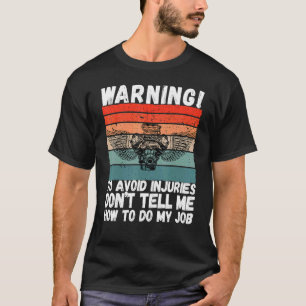 Camiseta Melhor Retrô Mecânico Do Carro Mecânico Diesel Vin