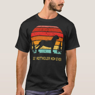 Camiseta Melhor Rottweiler Mãe 12
