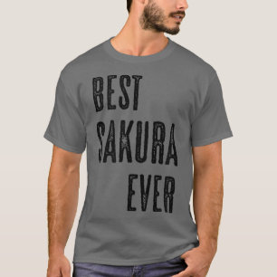 Camiseta MELHOR SAKURA SEMPRE Engraçado Homens Bonitos Mulh