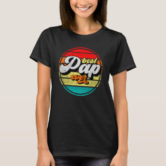 Camiseta Melhor Salto do Dia do Pai Avô Vintage Retro C