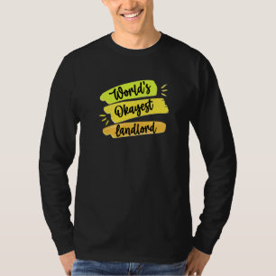 Camiseta Melhor Senhorio do Mundo Gerente de Propriedades