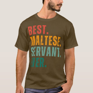 Camiseta Melhor Servidor Maltês já toma a alegria de ser
