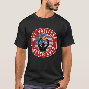 Camiseta Melhor Setor De Voleibol Esportivo De Bandeira Da