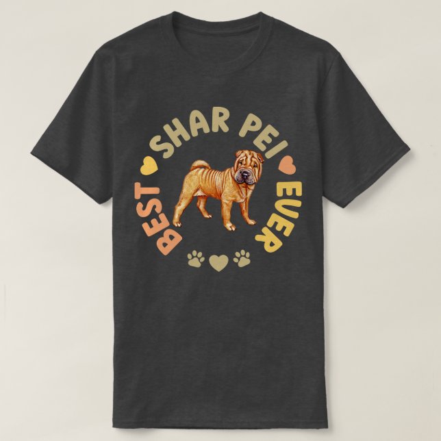 Camiseta Melhor Shar Pei Nunca (Frente do Design)