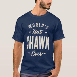Camiseta Melhor Shawn do Mundo - Nome Shawn