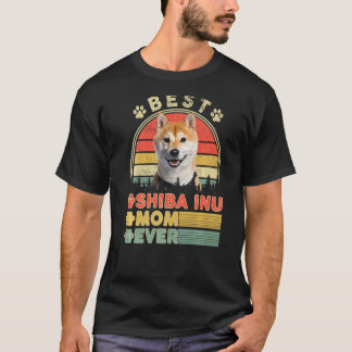 Camiseta Melhor Shiba Inu Mãe Alguma Vez Shiba Inu Cão Mãe