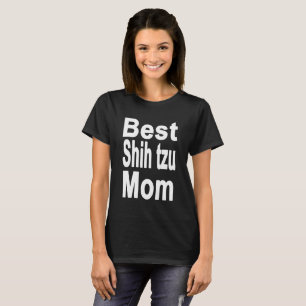 Camiseta Melhor Shzu Mãe Shirt, Cachorro