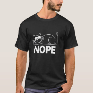 Camiseta Melhor silhueta engraçada de gato para amantes de
