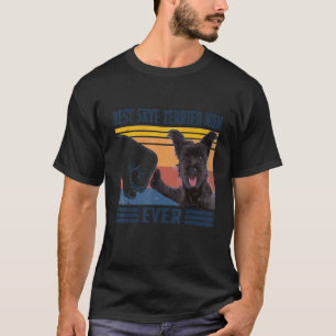 Camiseta Melhor Skye Terrier Mãe Nunca Cachorro Mãe Mães