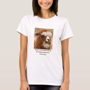 Camiseta Melhor Sobrancelha Única de Alpaca