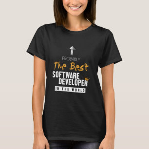 Camiseta Melhor Software Developer World Stack Software