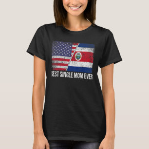 Camiseta Melhor Solteiro Mãe De Todos Os Estados Unidos Da 