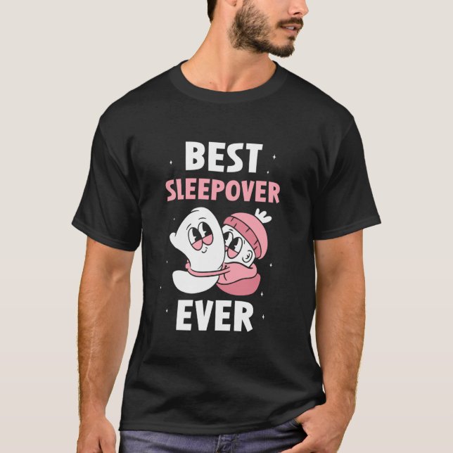 Camiseta Melhor Soneca Alguma Vez Durante A Noite Da Equipe (Frente)