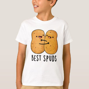 Camiseta Melhor Spuds Engraçados Melhores Amigos Batata Pun
