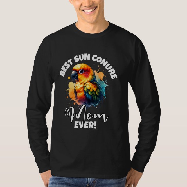 Camiseta Melhor Sun Conure Mãe Nunca Sol Conure (Frente)