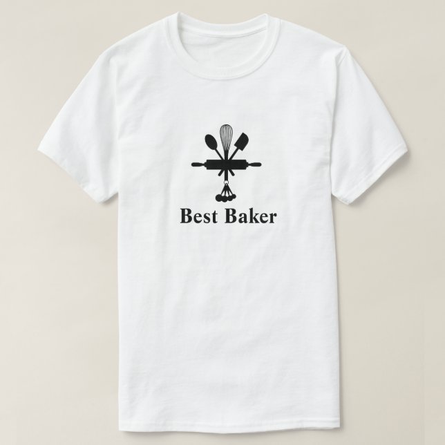 Camiseta Melhor T-Shirt Baker (Frente do Design)