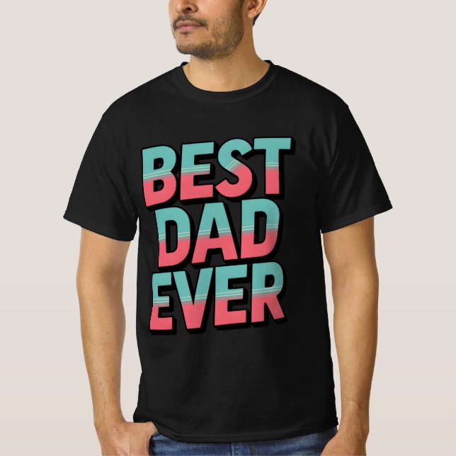 Camiseta Melhor T-Shirt do Pai (Frente)