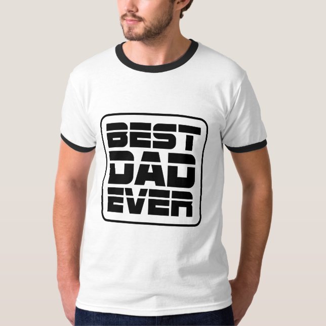 Camiseta Melhor T-Shirt do Pai (Frente)