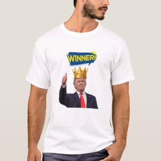 Camiseta Melhor T-shirt Donald Trump Vencedor