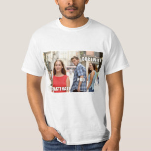 Camiseta Melhor T-shirt Procrastinada. Só para os Prós!
