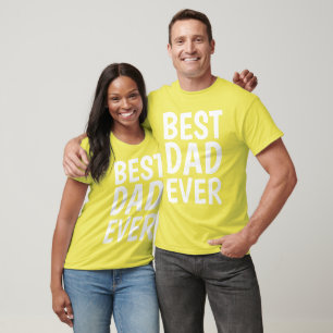 Camiseta MELHOR T-shirts PAI PARA O Pai